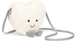 Jellycat Kuscheltier Amuseable Creme Heart Tasche