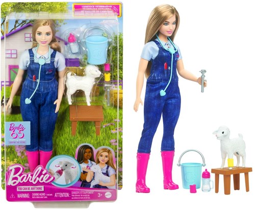 Barbie Modepuppe 65. Jubiläum Karrierepuppen mit Zubehör-3