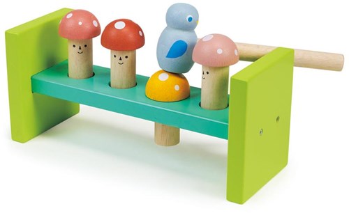 Mentari Holz Hammerspiel Wald - Lernspielzeug für Kinder