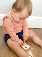Mentari Holzspielzeug Handy für Kleinkinder und Vorschulkinder-3