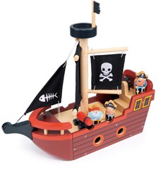Mentari Holz Piratenschiff Spielzeug - fantasievolles Abenteuer