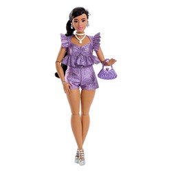Barbie Puppenkleidung lila Shorts Deluxe Mode Outfit
