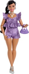 Barbie Puppenkleidung lila Shorts Deluxe Mode Outfit