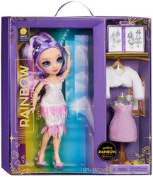 Rainbow High Modepuppe Violet Willow - lila Fashion Doll Spielzeug