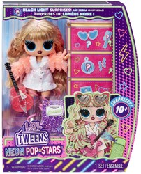 L.O.L. Surprise Modepuppe Neon Pop Stars Thea Stars mit leuchtenden Accessoires