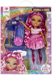 Rainbow High Modepuppe Pink - Sparkle & Shine Puppe mit Zubehör
