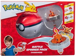Battle Spinner Spielzeug Charmander & Poké Ball - Pokémon Spielset