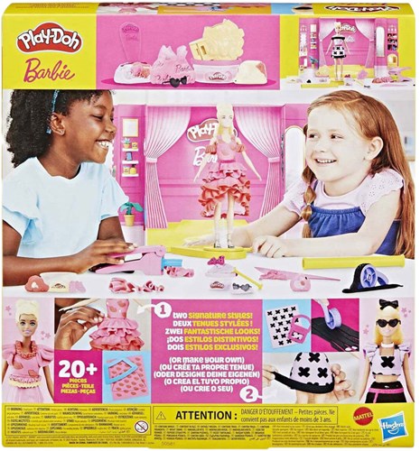Hasbro Barbie Knetspielset - Play-Doh Modenschau kreatives Spielzeug-3