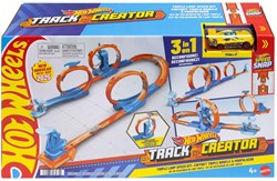 Hot Wheels Rennbahn Triple Loop Speed Kit - Track Creator Set