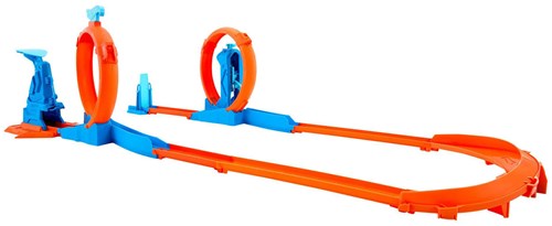 Hot Wheels Rennbahn Triple Loop Speed Kit - Track Creator Set-2