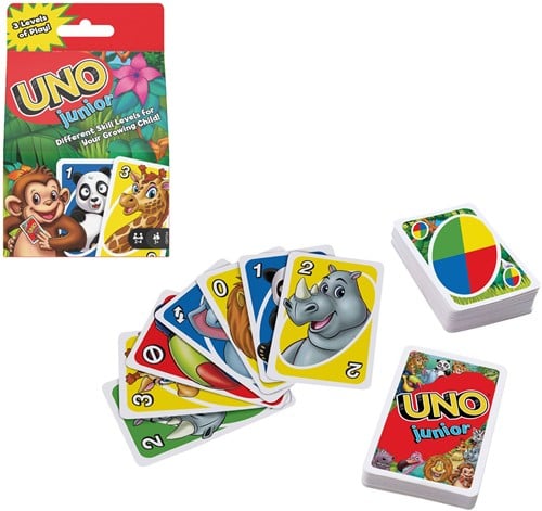 Mattel Games GKF04 - UNO Junior Kartenspiel mit 45 Karten, Geschenk für Kinder ab 3 Jahren-2