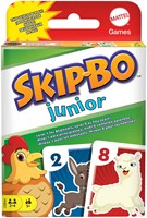 Mattel Skip-Bo junior Kartenspiel für Kinder - Familienspiel
