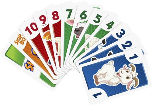Mattel Skip-Bo junior Kartenspiel für Kinder - Familienspiel-2
