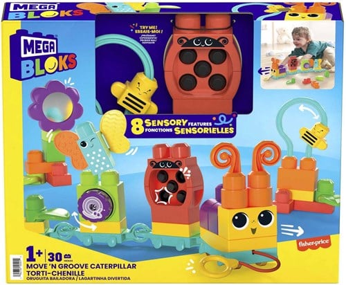 Fisher Price Mega Bloks Move 'N Groove  Caterpillar