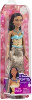 Mattel Disney Prinzessinnenpuppe Pocahontas - Glitzer Outfit - Puppenspielzeug
