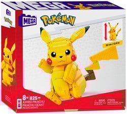 Mega Construx Pokémon Bauset Jumbo Pikachu 806 Steine gelb