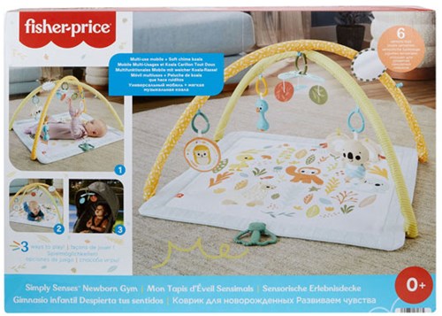 Fisher-Price Babygym Sensimals Neugeborenen Spielmatte Multicolor