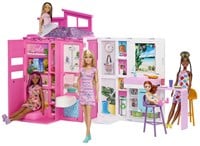 Barbie Vakantiehuis met Modepop Speelset-2