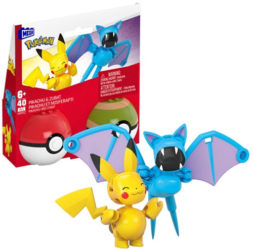 Mattel Pokémon Bauset - Poké Ball Collection Pikachu Bauspielzeug-2