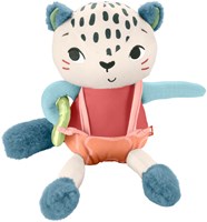 Fisher-Price Schneeleopard Plüsch nachhaltiges Babyspielzeug 95% recycelt-2