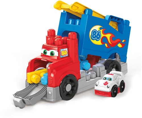 Mega Bloks Bau-Truck - Spielzeug Rennwagen und Bausteine Set-3