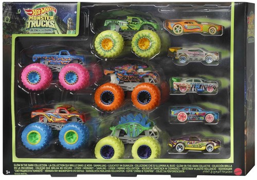HOT WHEELS MONSTER TRUCKS GLOW IN THE DARK
