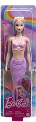 Barbie Meerjungfrau Puppe lila Schwanz Fantasie Spielzeug
