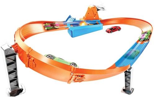 Hot Wheels Rennbahn Rapid Raceway Champion Spielzeug Set-3
