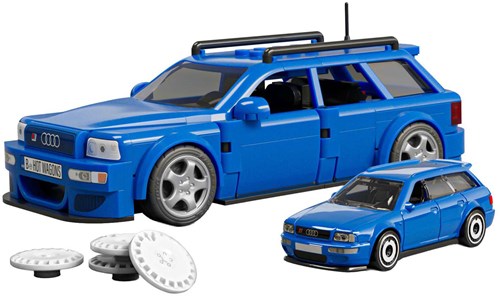 Hot Wheels Bauset - '94 Audi Avant RS2 - Spielzeugauto - 252 Teile-2