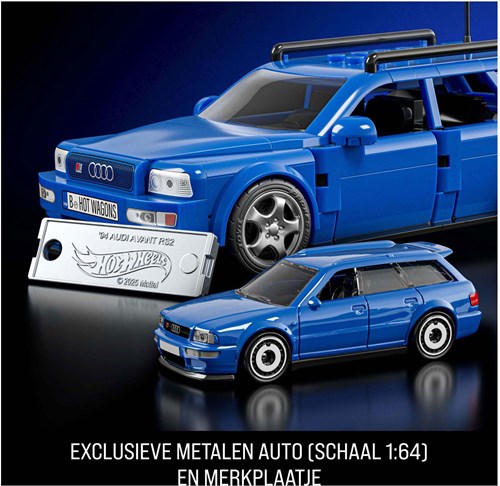 Hot Wheels Bauset - '94 Audi Avant RS2 - Spielzeugauto - 252 Teile-3