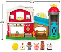 Fisher-Price Little People Bauernhof Spielzeug interaktives Lernen-3