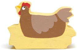 Tender Leaf Bauernhoftier Huhn - Holzspielzeug Huhn für Kinder