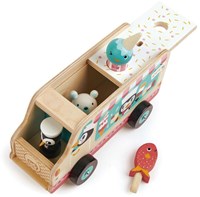 Tender Leaf Holz-Eiswagen Pinguin - Spielzeug Eiscremeauto - Rollenspiel-3