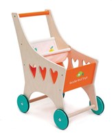 Tender Leaf Holz Einkaufswagen - Spielzeug Einkaufswagen für Kinder-2