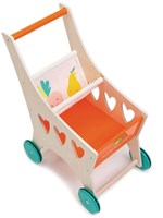 Tender Leaf Holz Einkaufswagen - Spielzeug Einkaufswagen für Kinder-3
