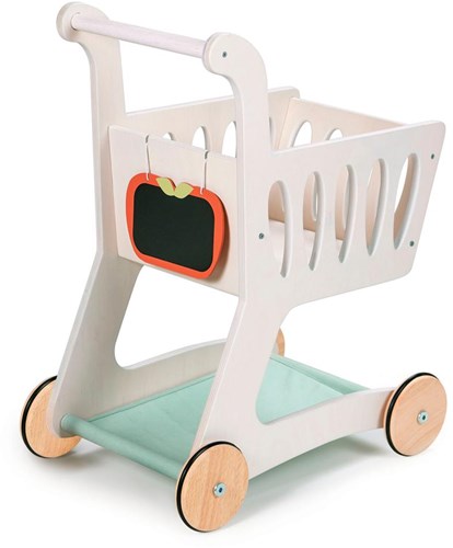 Tender Leaf Holz Einkaufswagen - Spielzeug Einkaufswagen für Kinder-3