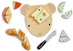 Tender Leaf Holz Spielzeug Käse Schneidebrett - Spielset für Kinder