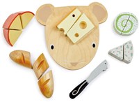Tender Leaf Holz Spielzeug Käse Schneidebrett - Spielset für Kinder-2