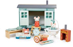 Tender Leaf Holz Schäferhütte Bauernhof Spielset mit Zubehör