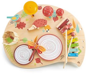 Tender Leaf Holzmusiktisch - buntes Musikspielzeug für Kinder-2