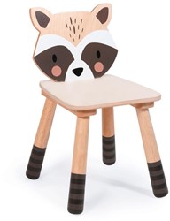 Tender Leaf Kinderstuhl Holz Waschbär - stabile Spielzimmerstuhl