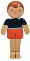 Tender Leaf Puppenhaus Figur - Caramel Vater Holzspielzeugpuppe