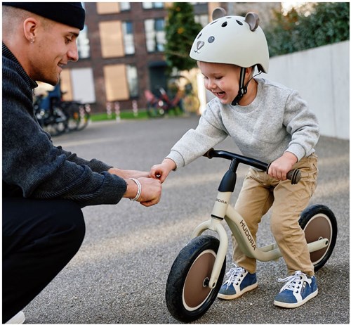 Hudora Kinderhelm Beary Fahrradhelm 44-47 cm sicher und stylisch-3