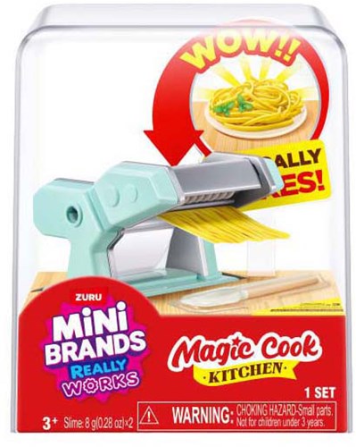 Zuru Spielzeug Pastamaschine Mini Brands Cook Kitchen Spielset Pasta