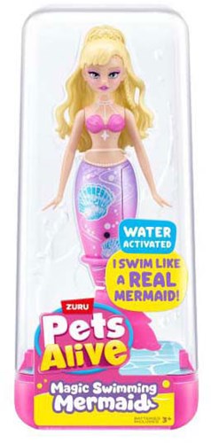 Zuru Meerjungfrau Spielzeug Pets Alive Schwimmende Meerjungfrau Wasserspaß