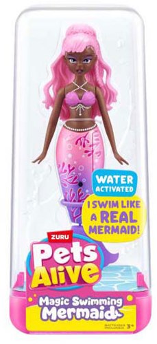 Zuru Meerjungfrau Spielzeug Pets Alive Schwimmende Meerjungfrau Wasserspaß