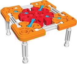 K'NEX 34362 - Bau- und Konstruktionsspielzeug Set Build A Bunch, Baukasten Gebilde bauen mit 66 Teilen, Konstruktionsset für 30 verschiedene Modelle, verpackung kann variieren