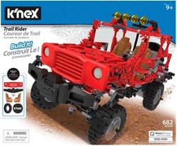 K'Nex Building Set 15222 Trail Rider Bausatz Bauspielzeug, Mehrfarbig
