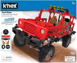 K'Nex Building Set 15222 Trail Rider Bausatz Bauspielzeug, Mehrfarbig