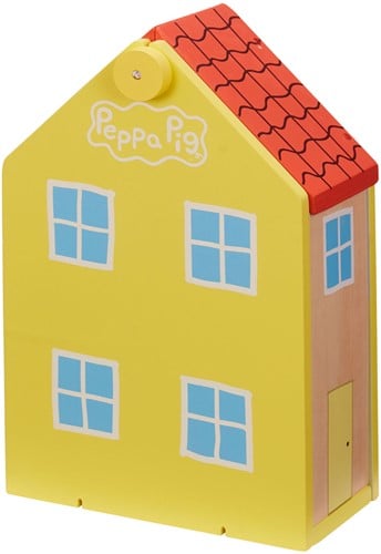 Peppa Pig Holz-Familienhaus (mit Figuren & Zubehör)-3